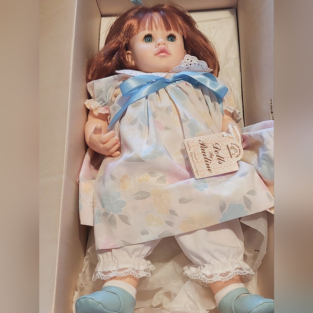 Dolls By Pauline Bjonness-Jacobsen 18" Vintage Vinyl & Cloth 'Naomi' Doll